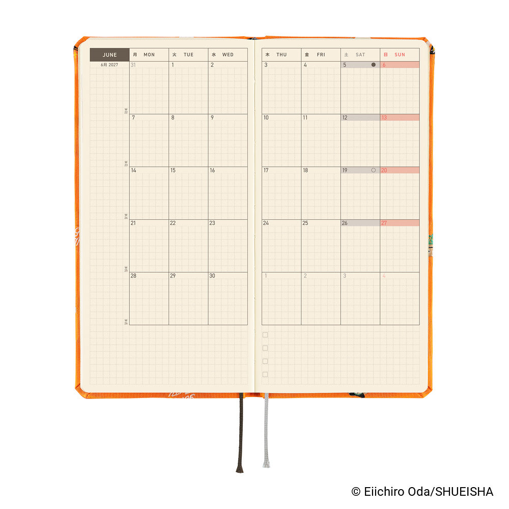 Hobonichi Techo 2027 Weeks Planner | ONE PIECE magazine: Very Very Merry!