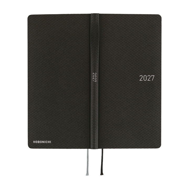 Hobonichi Techo 2027 Weeks Planner | Paper Series: Black Argyle | English