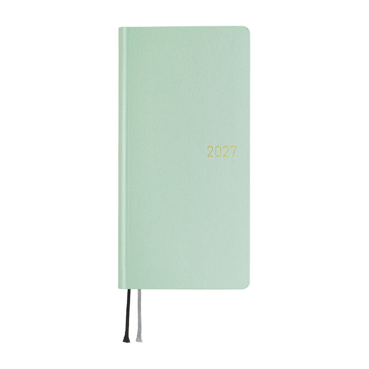 Hobonichi Techo 2027 Weeks Planner | Paper Series: Frosty Jade | English
