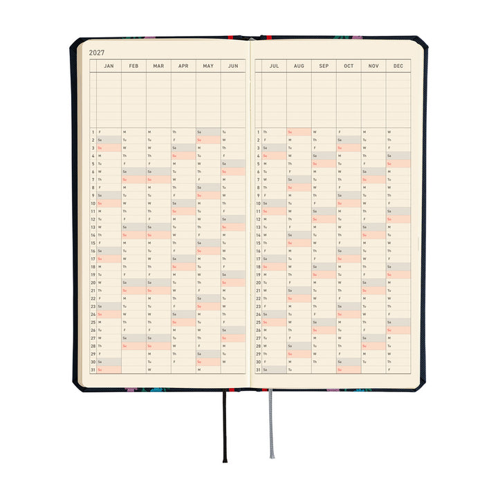 Hobonichi Techo 2027 Weeks Planner | Yoshie Watanabe: Petit Bloom | English
