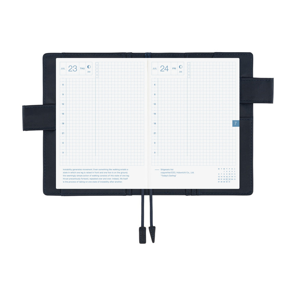 Hobonichi Techo A6 Original Cover | Colors: Navy