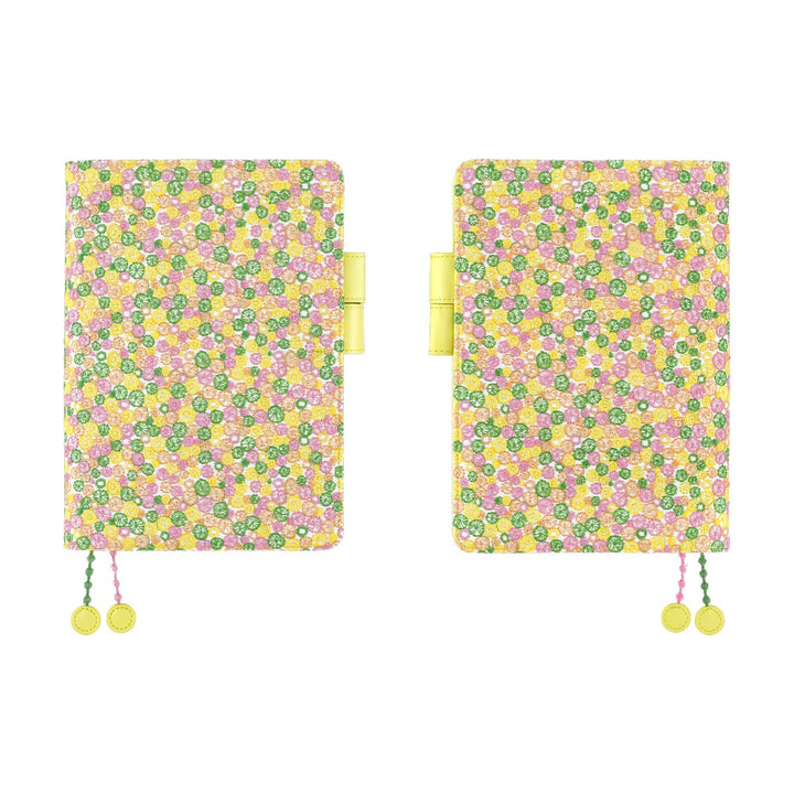 Hobonichi Techo A5 Cousin Cover with Planner | minä perhonen: skyful (Yellow) | Japanese April Start