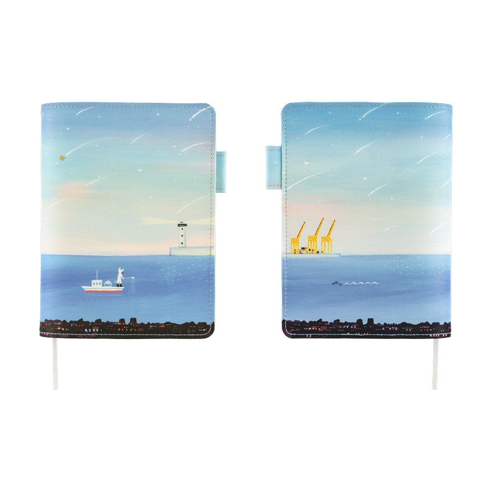 Hobonichi 5-Year A6 Techo Book Cover | Hiroko Kubota: The Sea’s Dream at Dawn