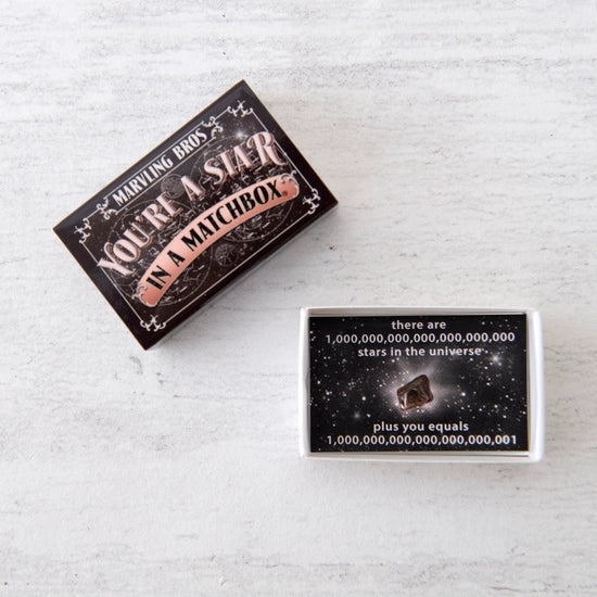 You're a Star Meteorite in a Matchbox