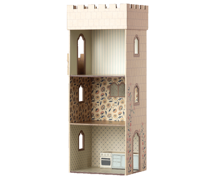 Mouse Castle with Kitchen | Blush