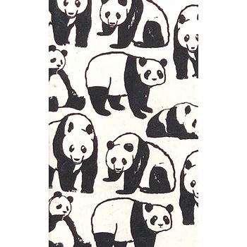 Panda Hand Stitched Notebook *