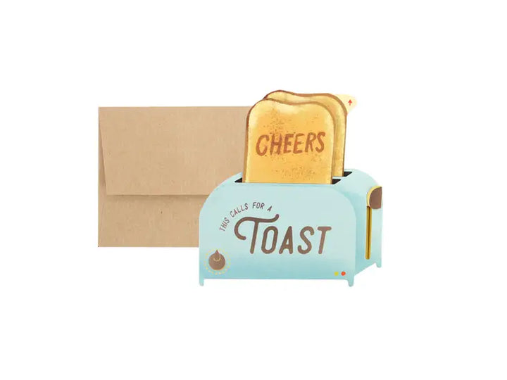 Toaster | Pop Up Greeting Card *