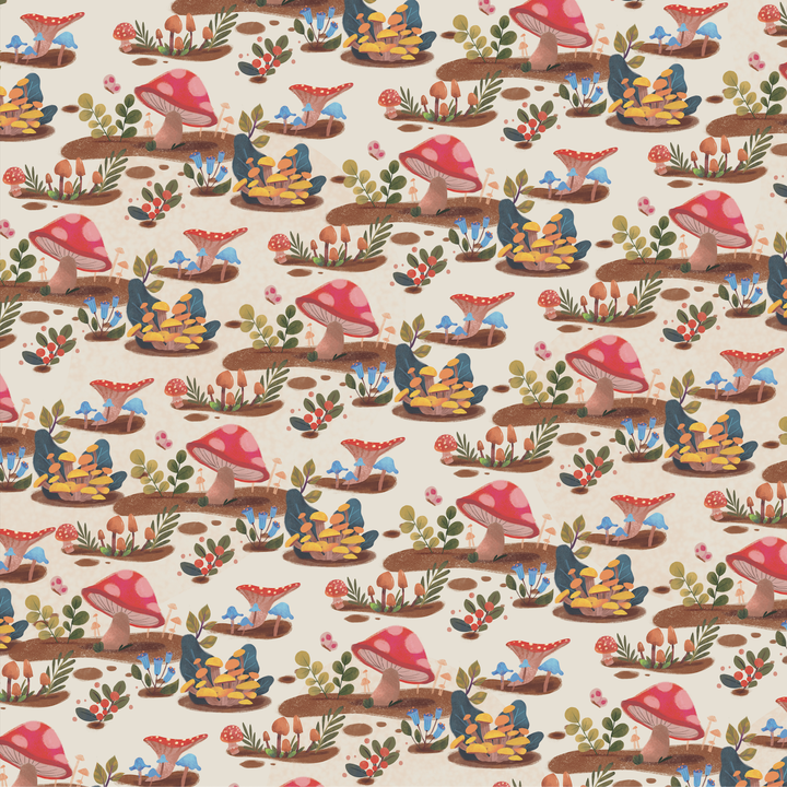 Mushrooms | Wrapping Paper