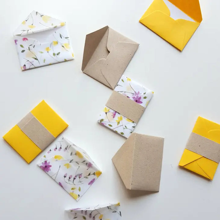 May Flowers | Tiny Notes with Envelopes | Set of 12