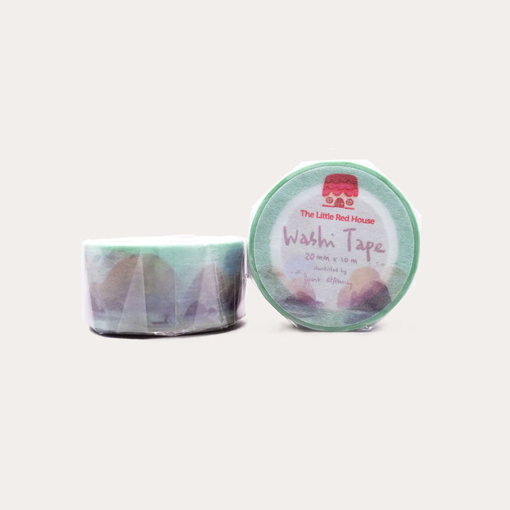 Landscape Ink Painting | Washi Tape *