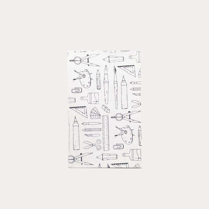 Artist Supplies Hand Stitched Notebook *