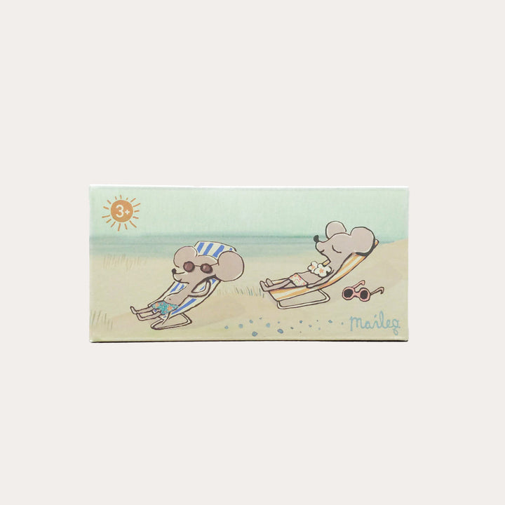 Beach Chair Set for Maileg Mice