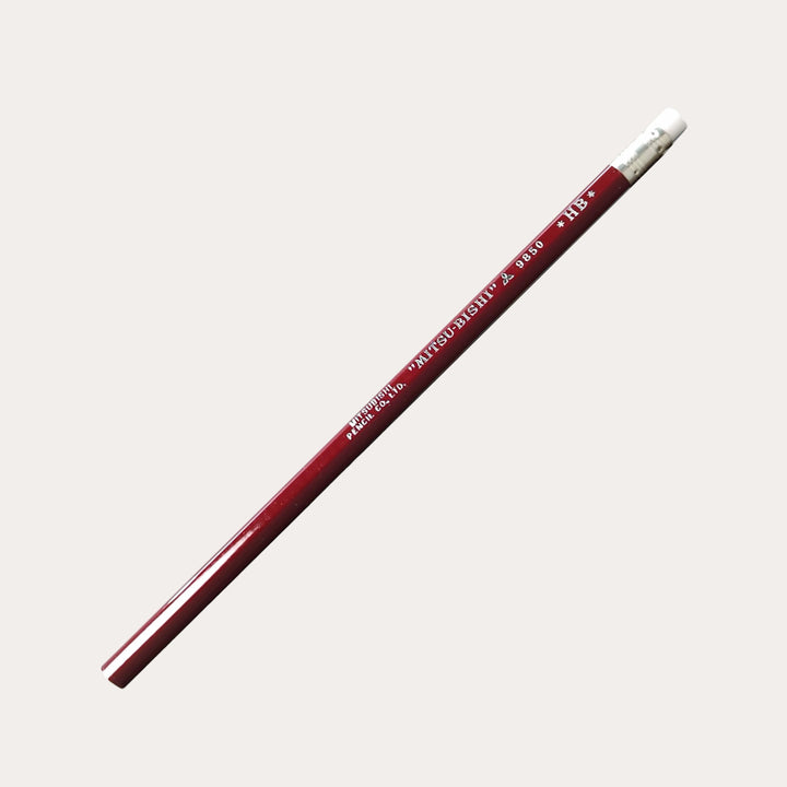 Mitsubishi 9850 HB Pencil with Eraser