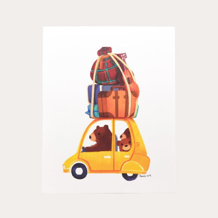 Bears Family Art Print | Large