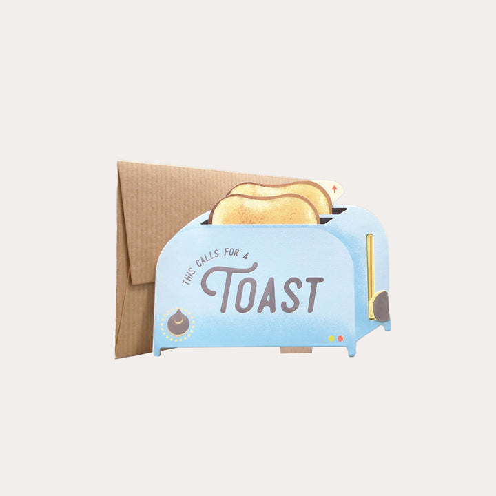 Toaster | Pop Up Greeting Card *