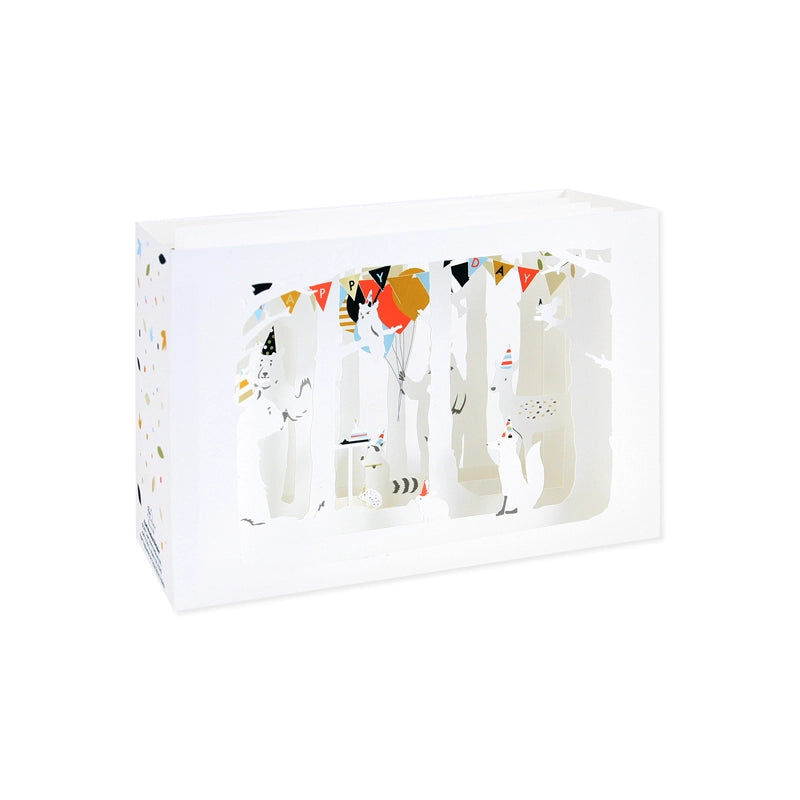 Woodland Birthday | Pop Up Greeting Card