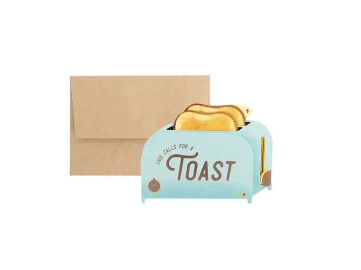 Toaster | Pop Up Greeting Card *