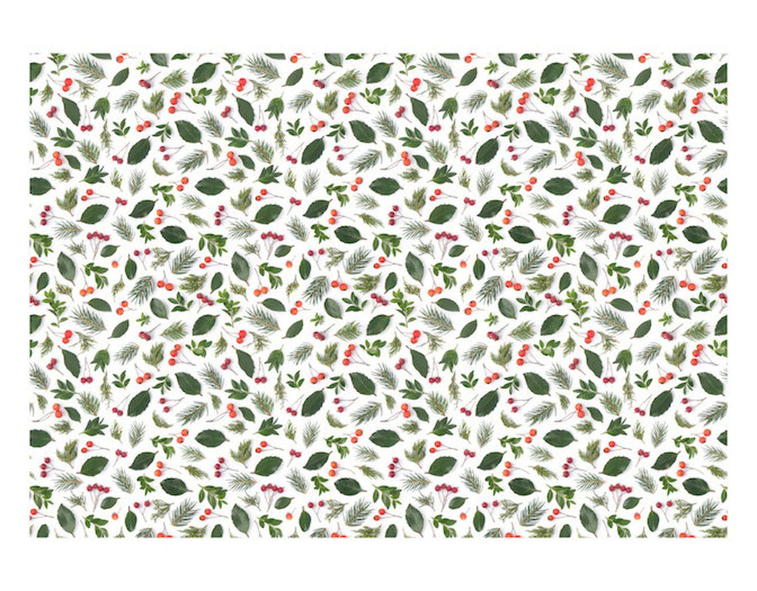 Evergreens and Berries | Gift Wrap *