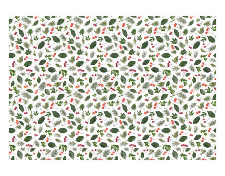 Evergreens and Berries | Gift Wrap *