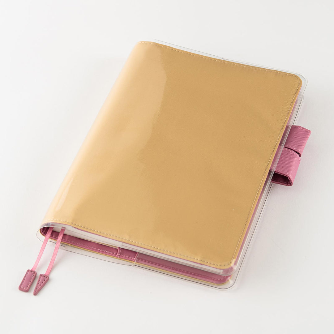 Clear Cover on Cover for Hobonichi A5 Cousin Planner Cover