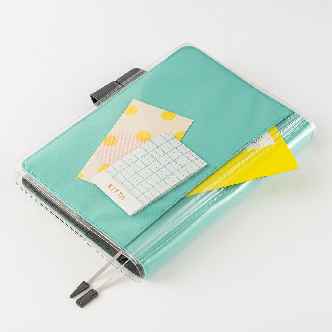 Clear Cover on Cover for Hobonichi A5 Cousin Planner Cover