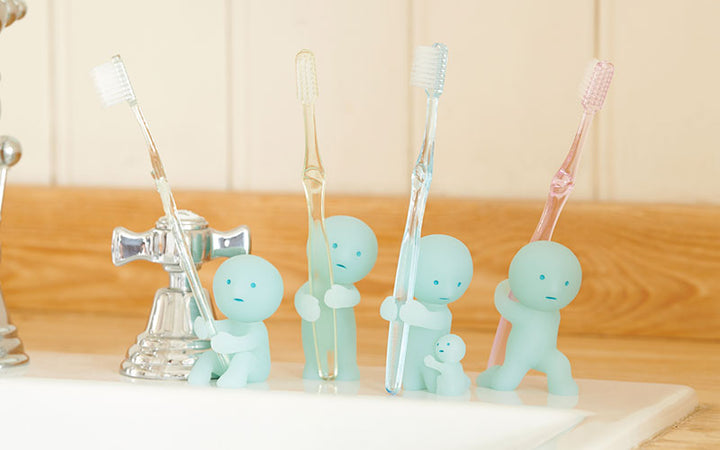 Smiski Toothbrush Stand - Purple (Hugging)
